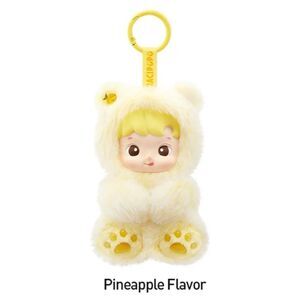 POP MART HACIPUPU PINEAPPLE‎ Gummy Bear Series- Vinyl Plush Pendant Blind Box